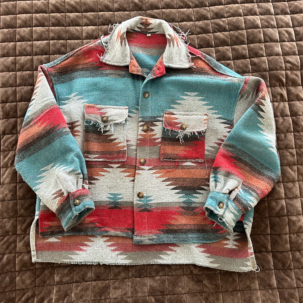 Western Patterned Jacket - image 1